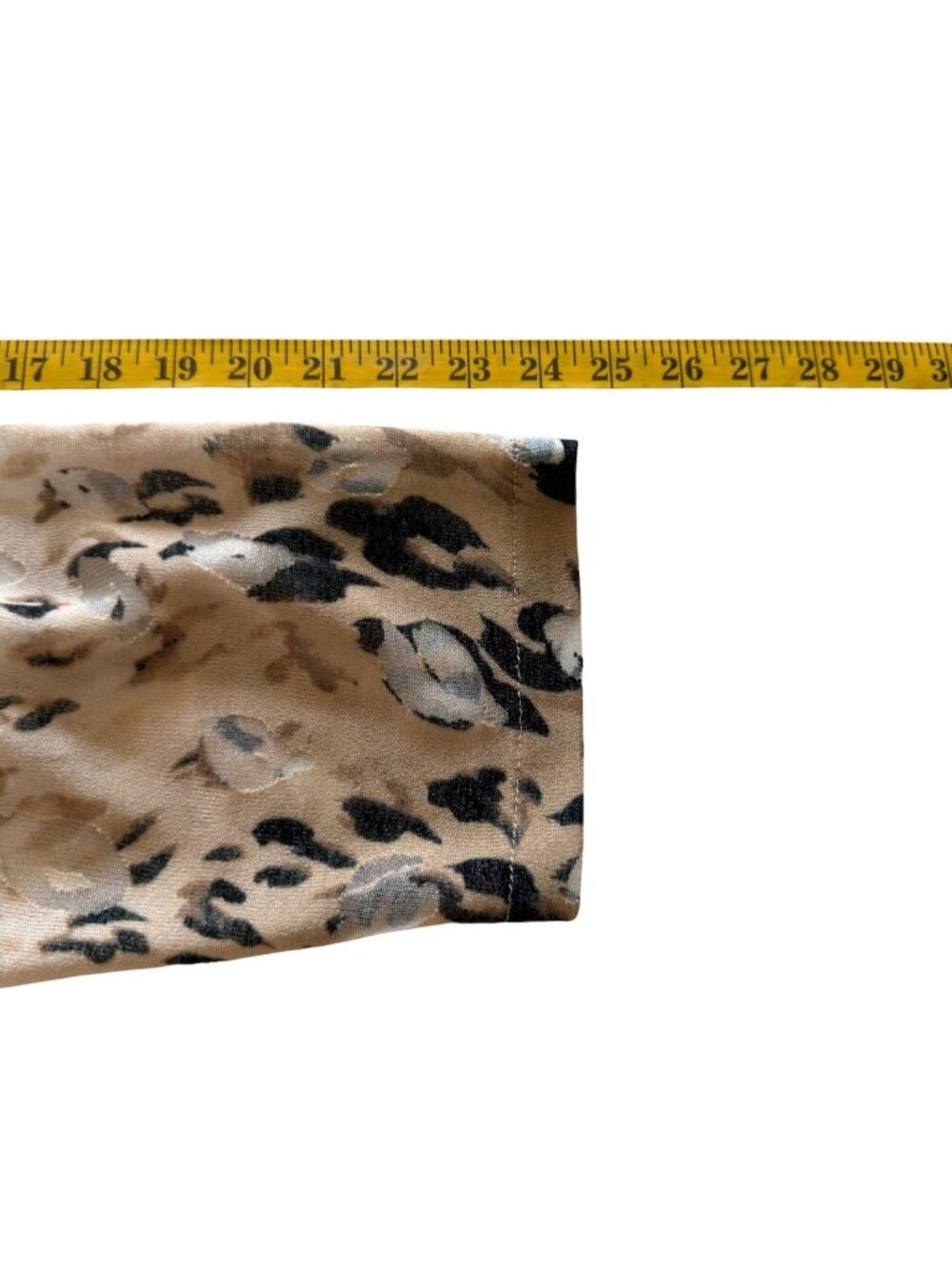 Alfred Dunner Womens 1X Sheer Cardigan Open Ombre Animal Print Neutrals 3/4 Slee - Picture 16 of 16